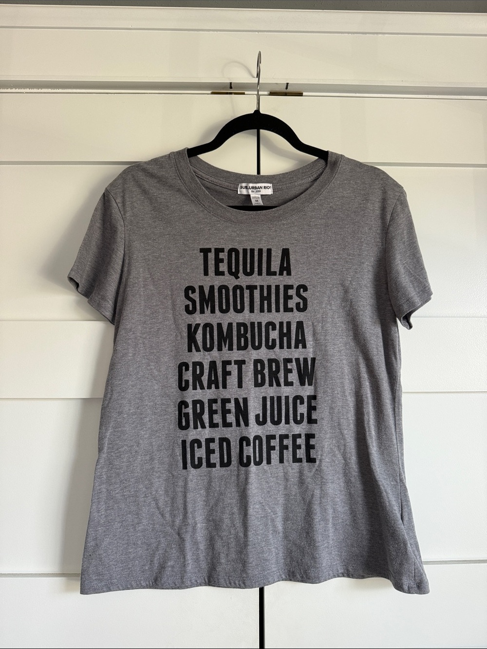 Sub_Urban Riot Gray Short Sleeve Tee